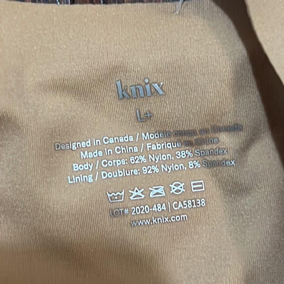 Knix Leakproof Nursing Tank Size L+ Nude new without tags. - Picture 7 of 8